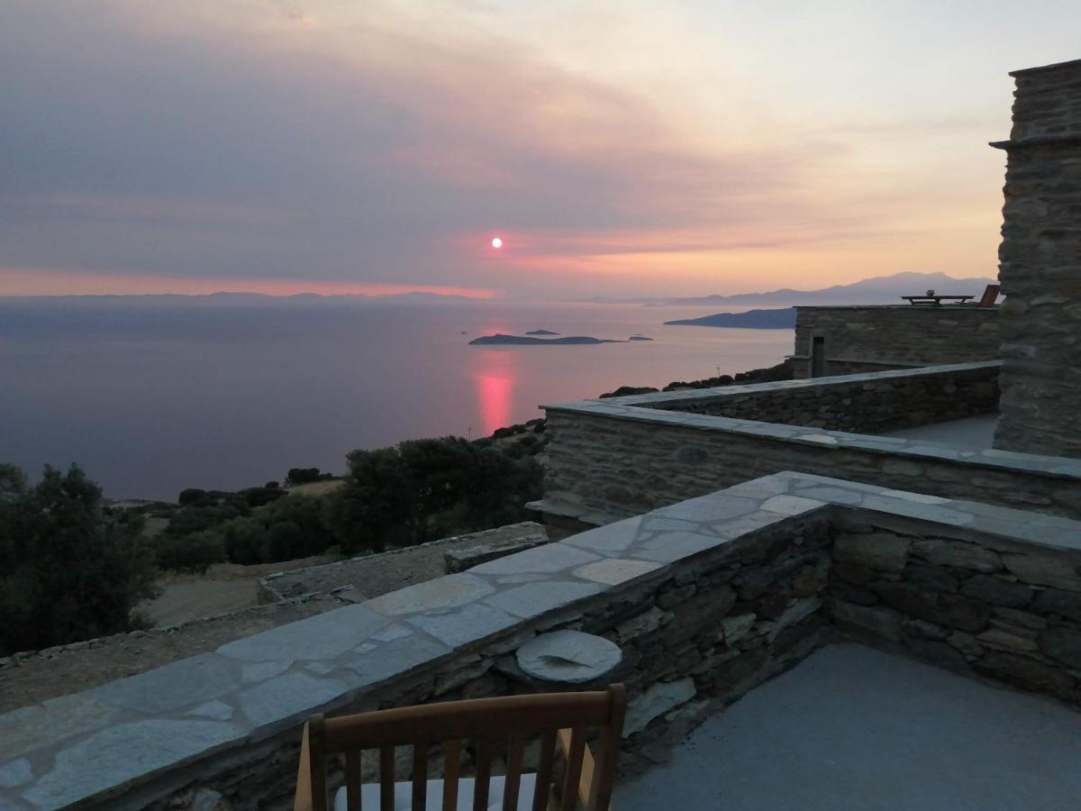 Aegean Deep Blue Andros Ano Aprovato Lejlighed Eksteriør billede