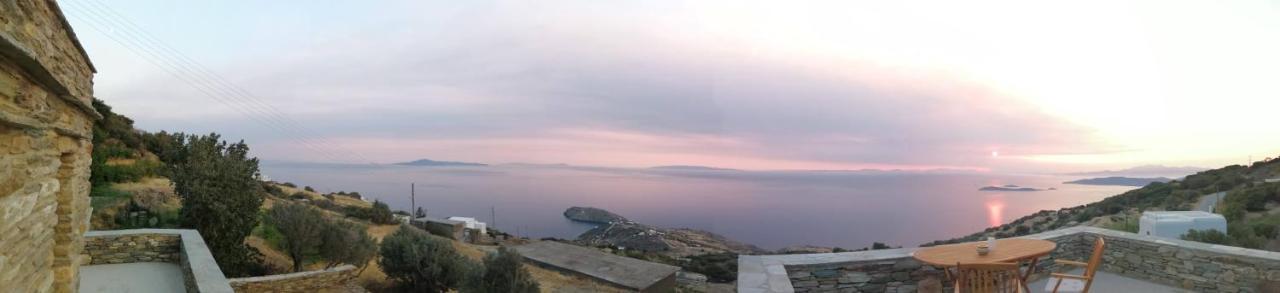 Aegean Deep Blue Andros Ano Aprovato Lejlighed Eksteriør billede