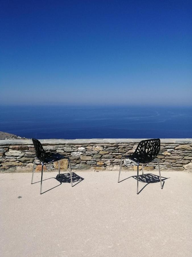 Aegean Deep Blue Andros Ano Aprovato Lejlighed Eksteriør billede