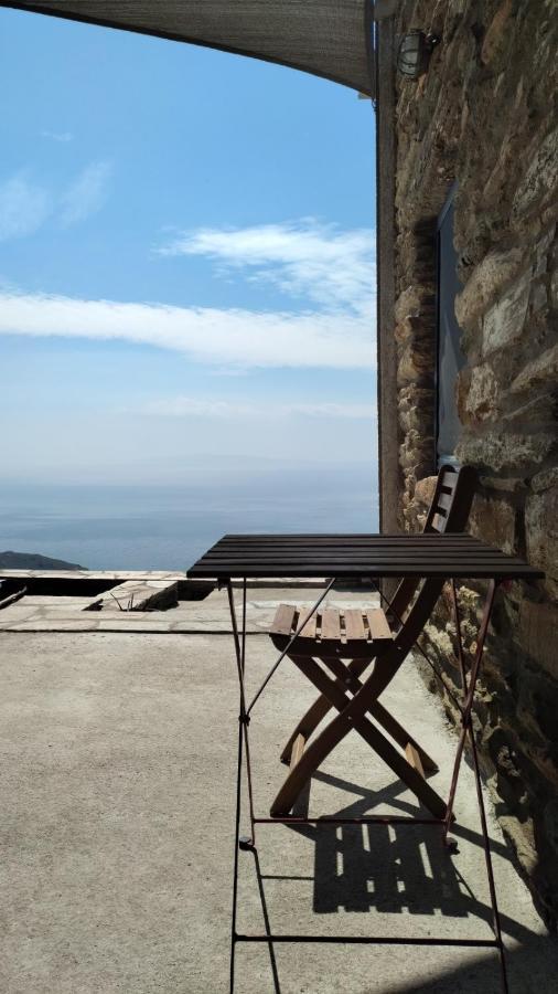 Aegean Deep Blue Andros Ano Aprovato Lejlighed Eksteriør billede